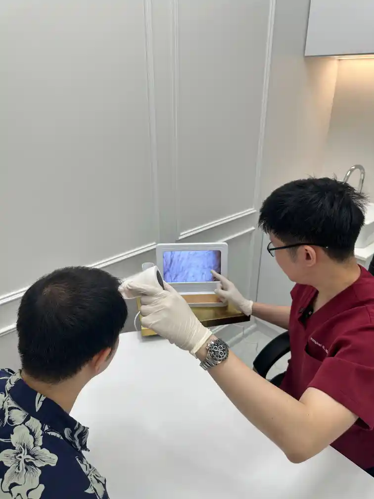 วิเคราะห์เจาะลึกสุขภาพหนังศีรษะและเส้นผมอย่างละเอียด