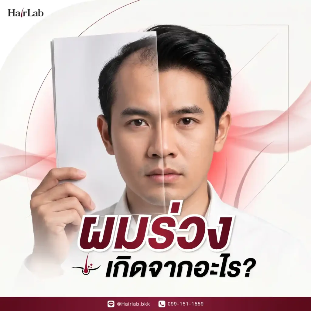 ผมร่วง เกิดจากอะไร